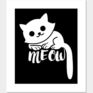 Meow Posters and Art